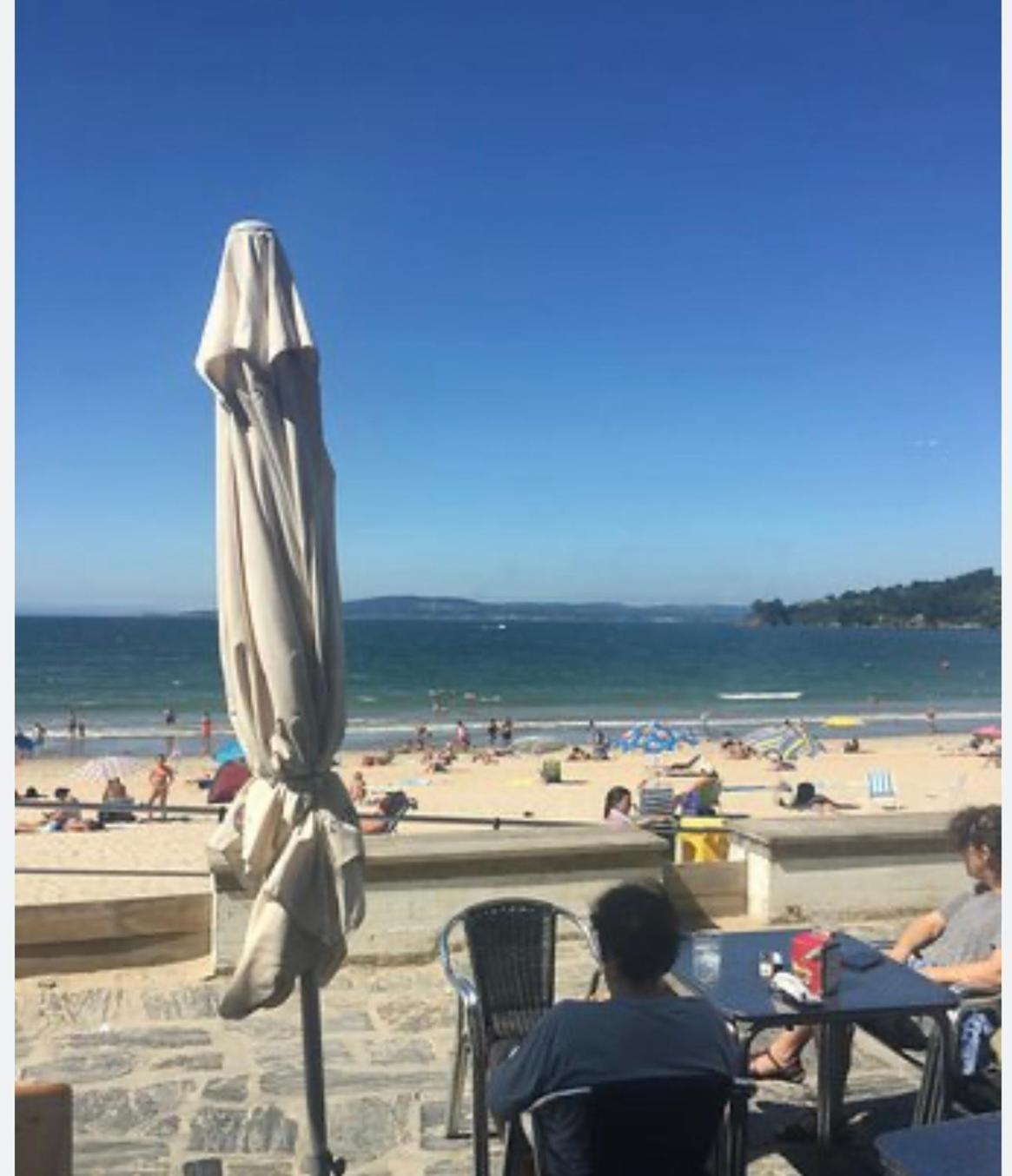 Apartamento A Pie De Playa En Mino Exterior foto